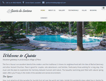 Tablet Screenshot of goafarmholidays.com